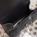 Balenciaga Hourglass XS Top Handle Bag Black