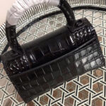 Balenciaga Hourglass XS Top Handle Bag Black