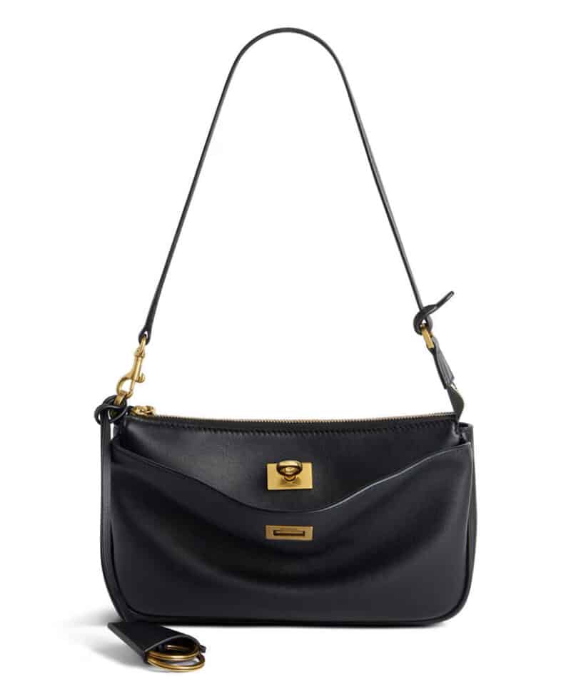 Balenciaga Rodeo Sling Pochette Black