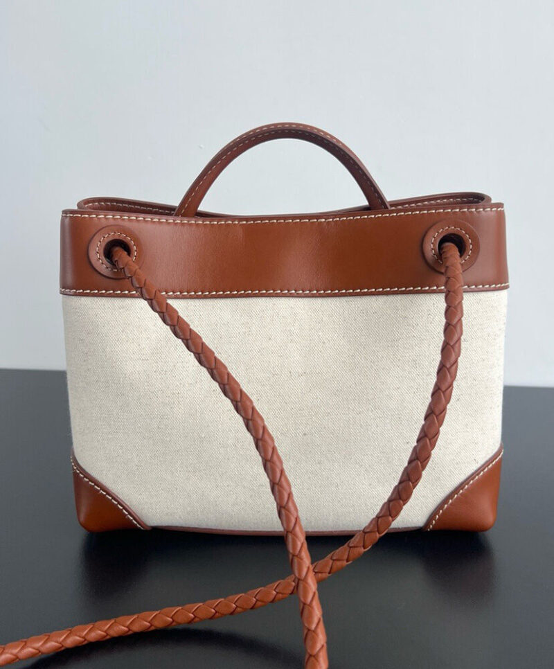 Bottega Veneta Small Andiamo Coffee