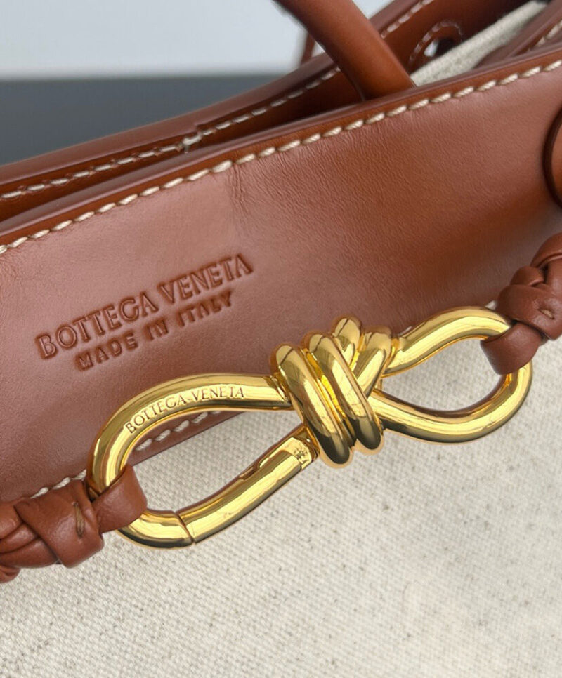 Bottega Veneta Small Andiamo Coffee