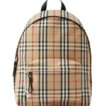 Burberry Check Backpack Apricot