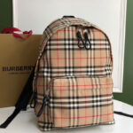 Burberry Check Backpack Apricot
