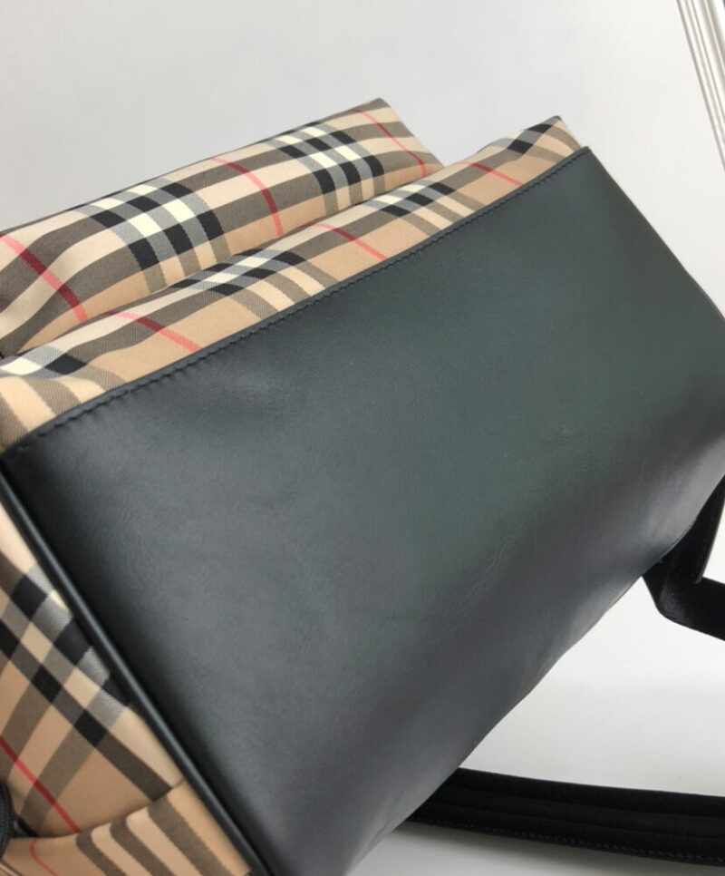 Burberry Check Backpack Apricot
