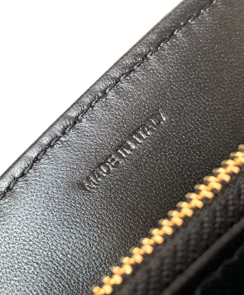 Celine Teen Nino Bag In Shiny Calfskin Black