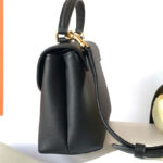 Celine Teen Nino Bag In Shiny Calfskin Black