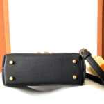 Celine Teen Nino Bag In Shiny Calfskin Black