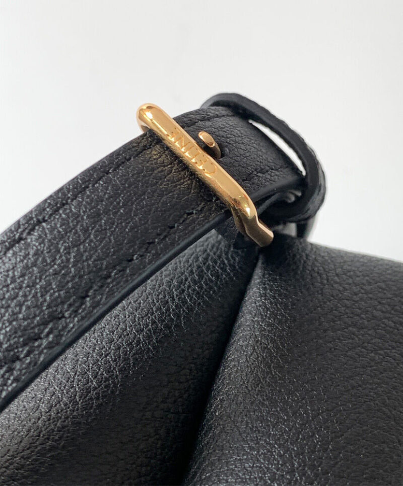 Celine Teen Nino Bag In Shiny Calfskin Black