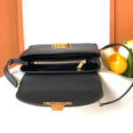 Celine Teen Nino Bag In Shiny Calfskin Black