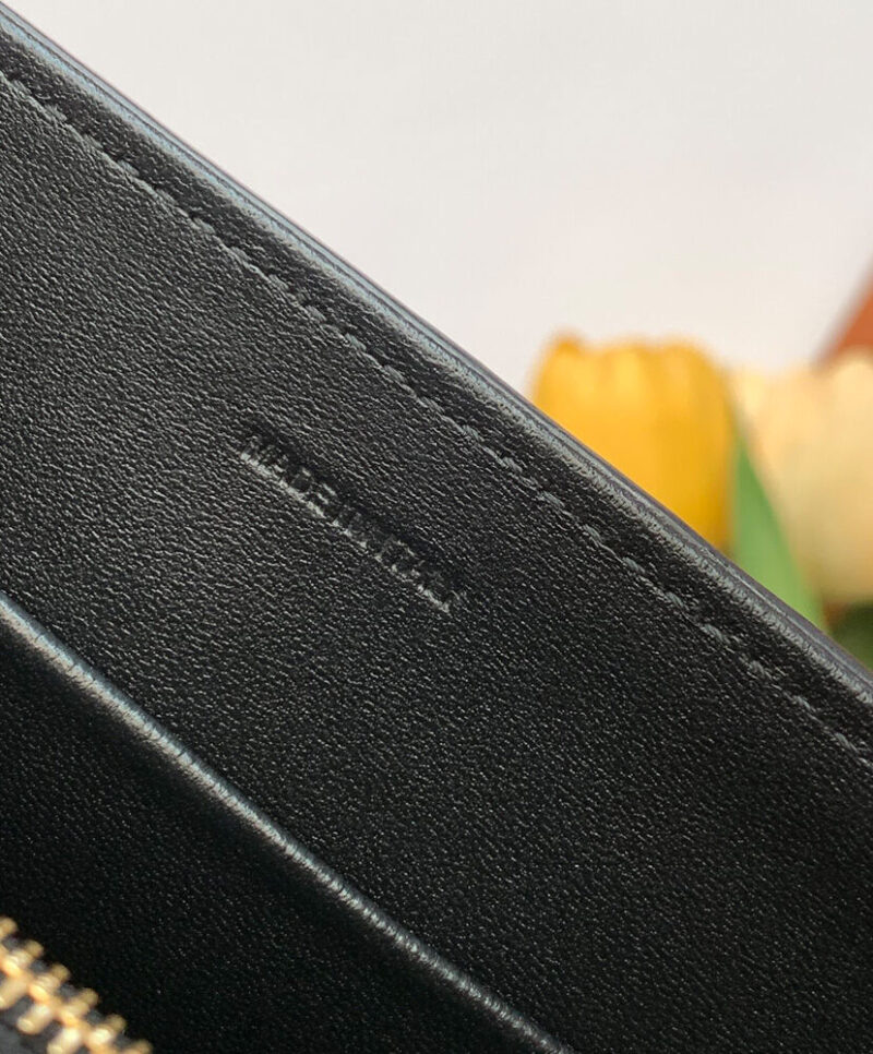 Celine Teen Nino Bag In Patent Calfskin Black