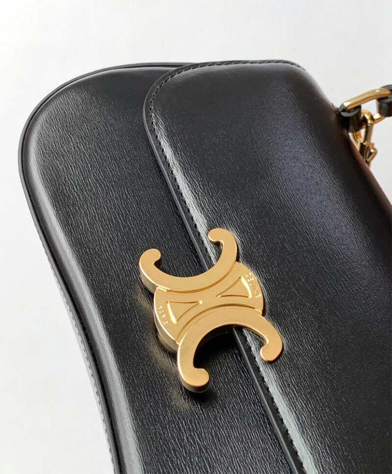 Celine Teen Celine Lola In Shiny Calfskin Black