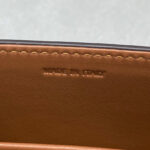 Celine Chain Shoulder Bag Triomphe In Triomphe Canvas Coffee