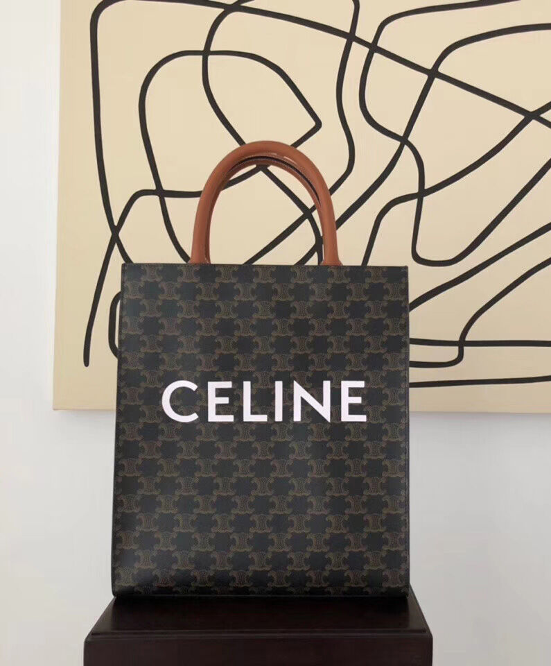 Celine Small Cabas Vertical Brown