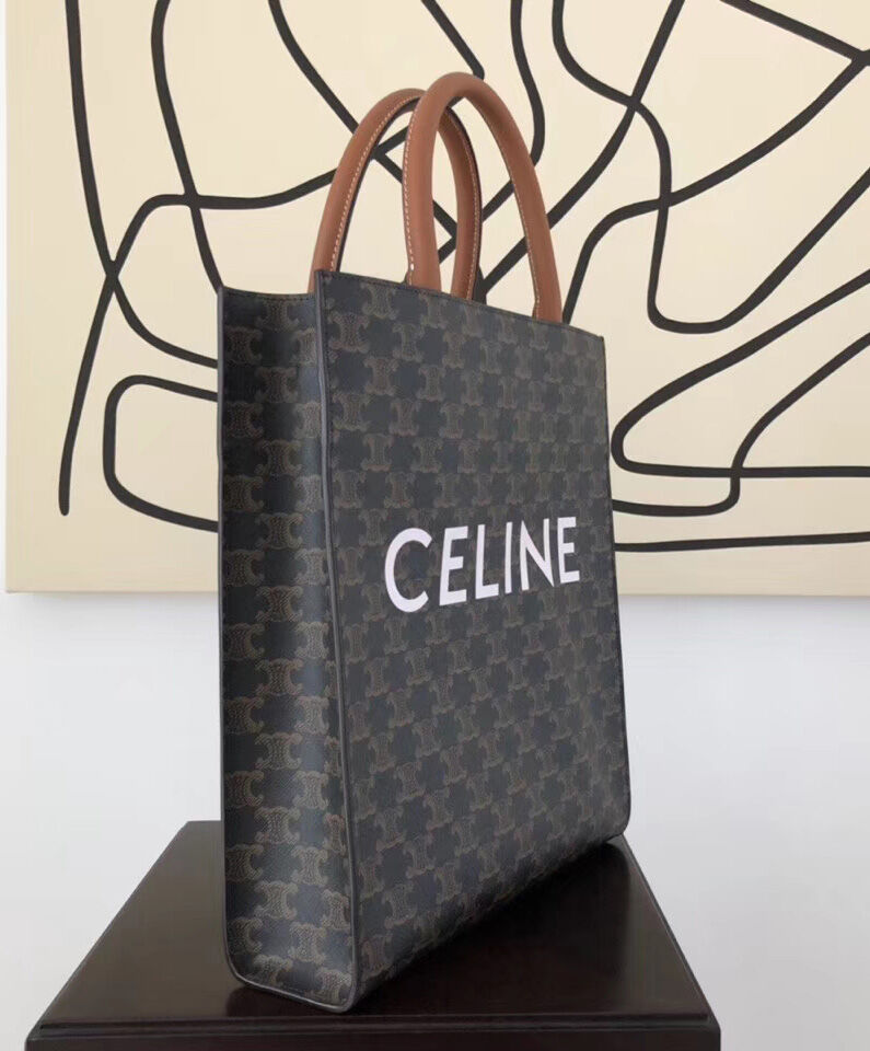 Celine Small Cabas Vertical Brown