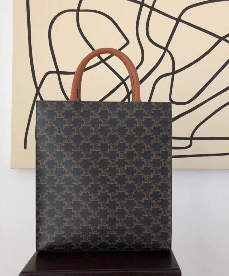 Celine Small Cabas Vertical Brown