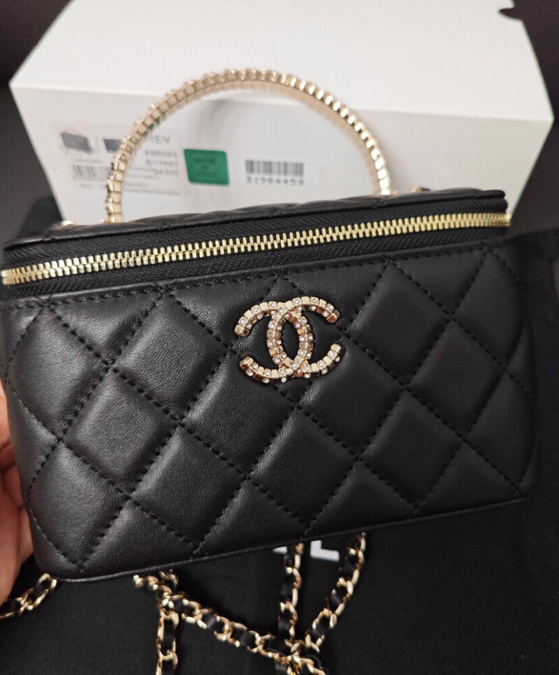 Chanel Clutch With Chain AP4046 Black