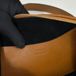 Chloe Small Bracelet Hobo Bag In Grained Leather