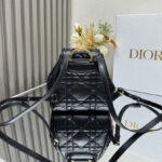 Christian Dior Small Dior Caro Backpack Black