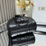 Christian Dior Small Dior Caro Backpack Black