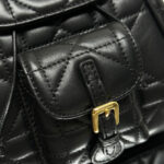 Christian Dior Small Dior Caro Backpack Black