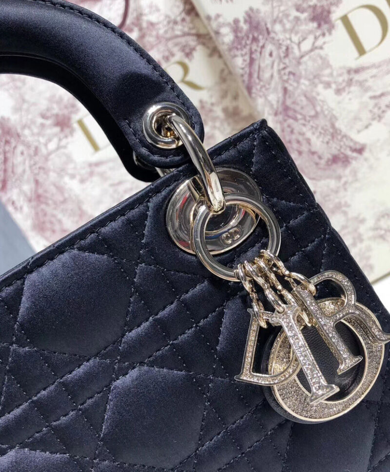 Christian Dior Mini Lady Dior Bag Black