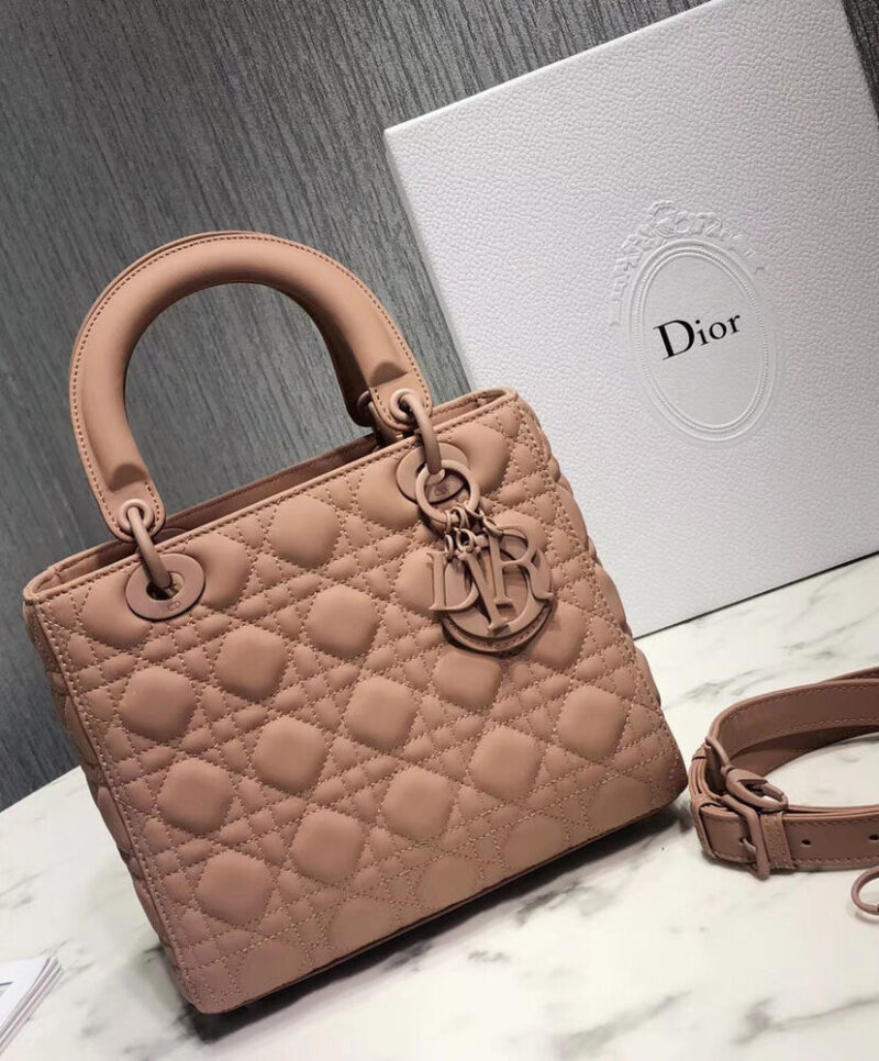 Christian Dior Lady Dior Ultra-Matte Bag