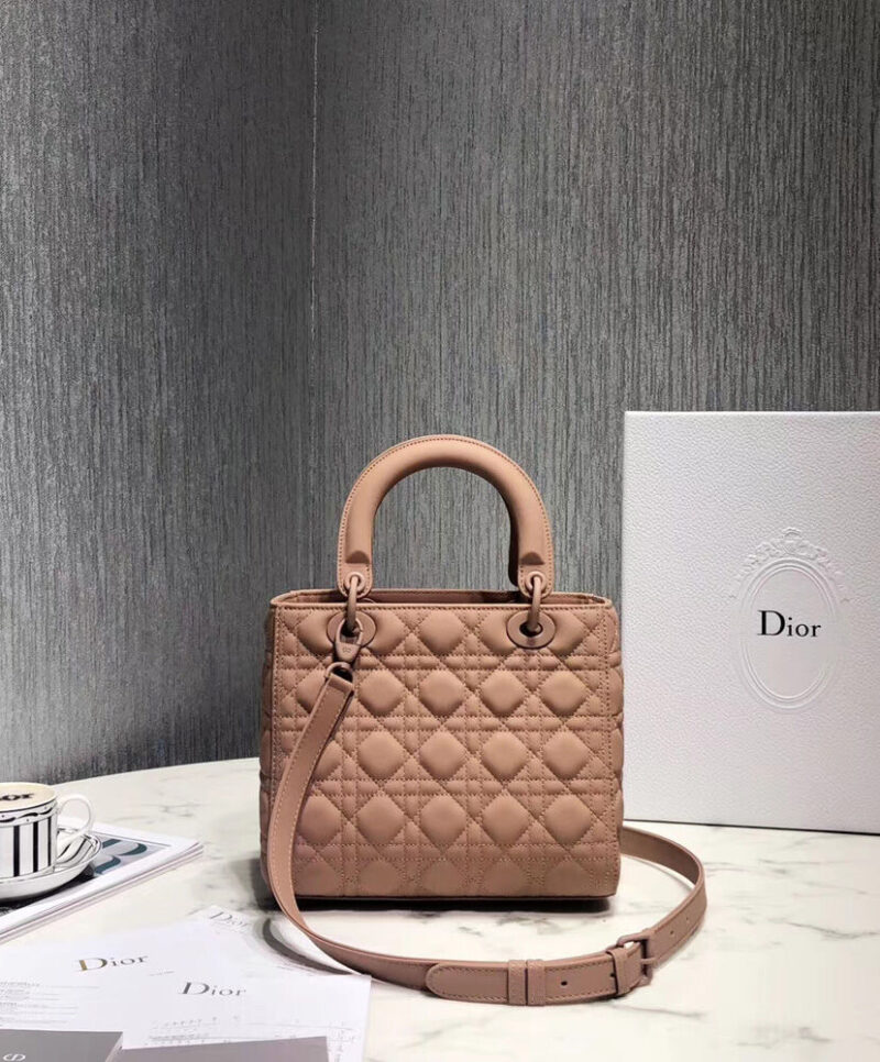 Christian Dior Lady Dior Ultra-Matte Bag