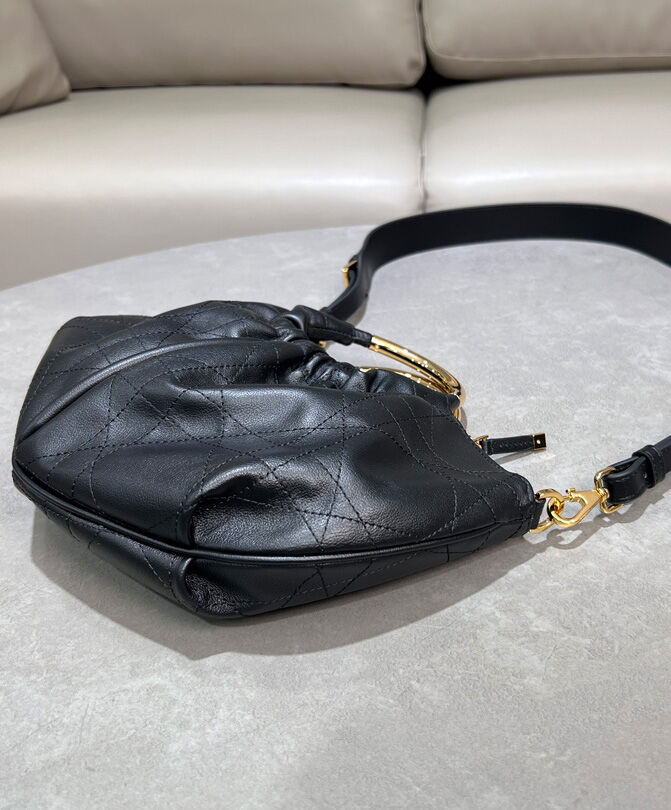 Christian Dior Walk in Dior Purse Black