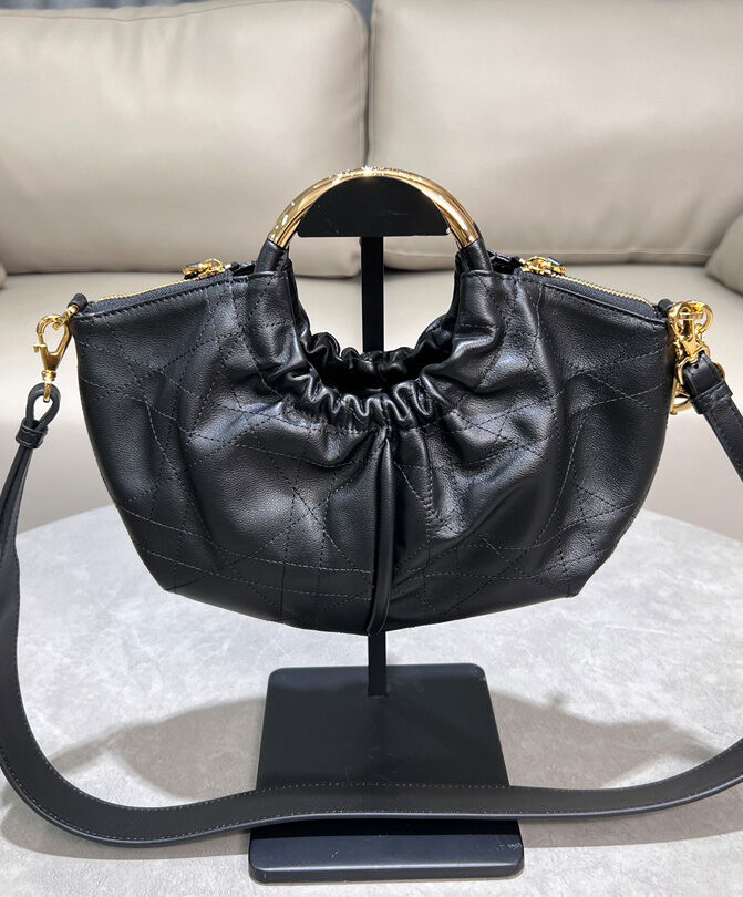Christian Dior Walk in Dior Purse Black