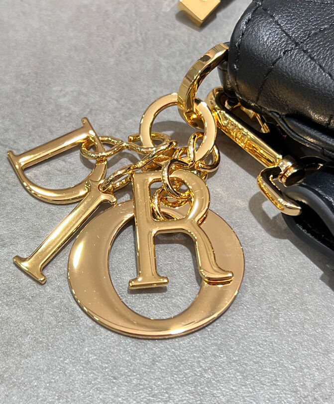 Christian Dior Walk in Dior Purse Black