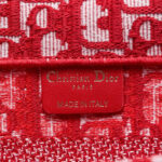Christian Dior Small Dior Book Tote Red