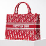 Christian Dior Small Dior Book Tote Red