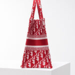 Christian Dior Small Dior Book Tote Red