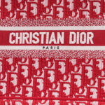 Christian Dior Small Dior Book Tote Red
