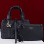 Christian Dior Medium Dior Toujours Bag Dark Blue