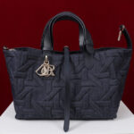Christian Dior Medium Dior Toujours Bag Dark Blue