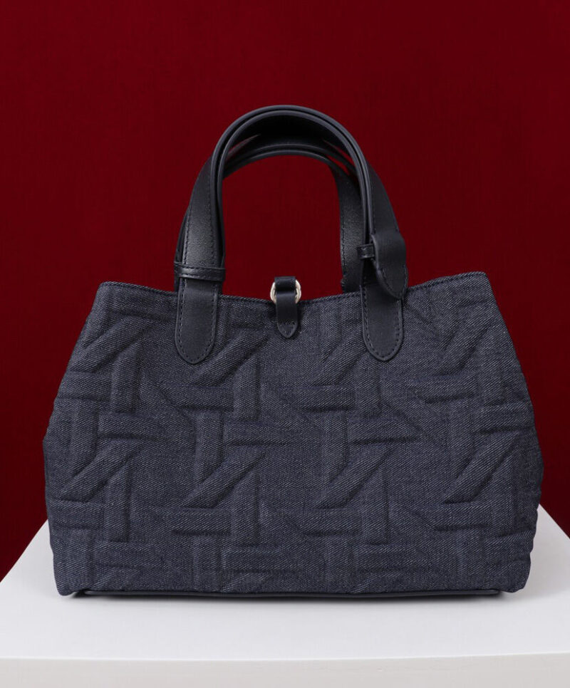 Christian Dior Medium Dior Toujours Bag Dark Blue