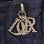 Christian Dior Medium Dior Toujours Bag Dark Blue