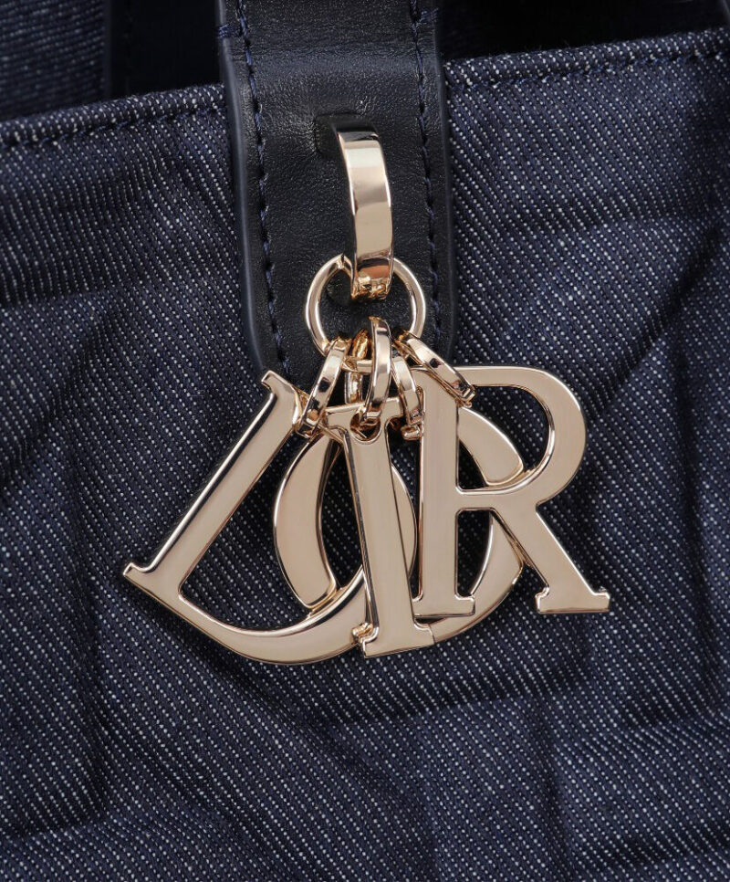 Christian Dior Medium Dior Toujours Bag Dark Blue