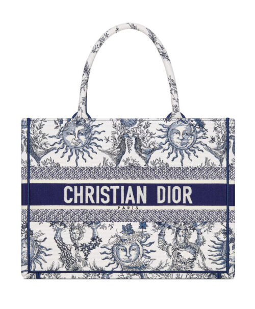 Christian Dior Medium Dior Book Tote Blue