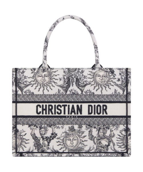 Christian Dior Medium Dior Book Tote Black