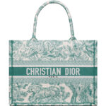 Christian Dior Medium Dioriviera Dior Book Tote Green