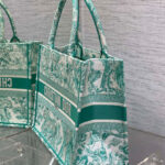 Christian Dior Medium Dioriviera Dior Book Tote Green