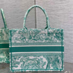 Christian Dior Medium Dioriviera Dior Book Tote Green
