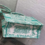 Christian Dior Medium Dioriviera Dior Book Tote Green