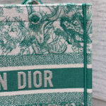 Christian Dior Medium Dioriviera Dior Book Tote Green