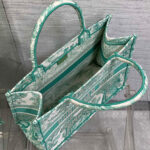 Christian Dior Medium Dioriviera Dior Book Tote Green