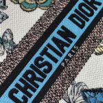 Christian Dior Small Dior Book Tote Blue