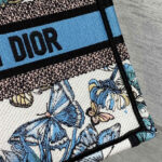Christian Dior Small Dior Book Tote Blue