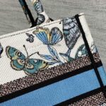 Christian Dior Small Dior Book Tote Blue
